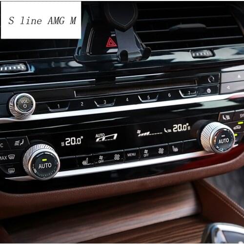 Car Styling Air Conditioning Button Replacement Trim For BMW 1 2 3 4 Series f20 f21 f22 f23 F30 F34 F31 F32 F36 Crystal Interior