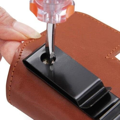 Metal Spring Belt Holster Sheath Clip for Kydex with Screws Backpack Clip