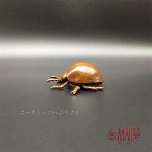 Mini cute beetle home decoration