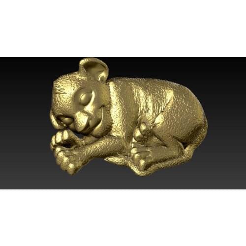 Lion 3D model for cnc carving engraving or 3D printers in STL file format -Simba