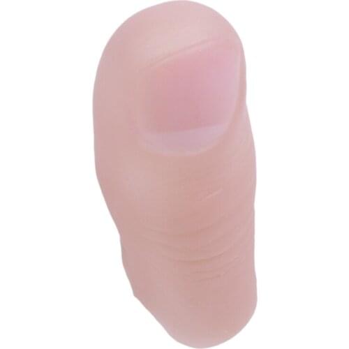 Soft Thumb Tip Finger Fake ic Trick Vinyl Toy Funny Prank