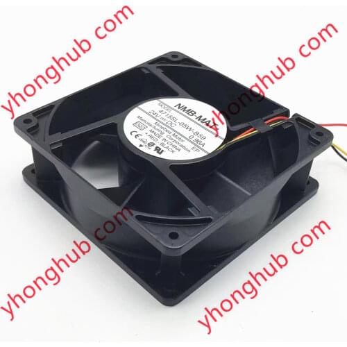 NMB-MAT 4715SL-05W-B59 DQ2 DC 24V 0.96A 120x120x38mm 2-wire Server Cooling Fan