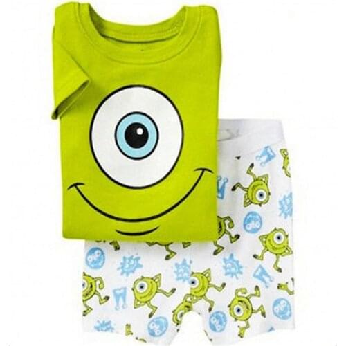 New Childrens Elephant Pajamas Set Girls Pyjamas Cotton Boys Sleepwear Kids Night Wear Clothing Suits