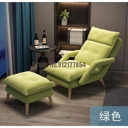 Single folding recliner net red tatami small sofa bedroom backrest chair balcony sofa chair lazy sofa chair
