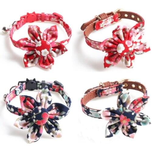 Personalized Pet Dog Collars Cute Printed Puppy Collar Dogs Necklace Small Medium Pets Walking Supplies