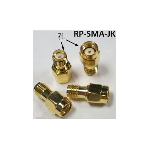 RF SMA Type Connector RP-SMA-JK SMA to JK Female Reverse,Coaxial connector wireless router Antenna New and original 3pcs/lot