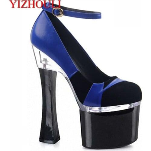 Recommend sexy fashion joker root high documentary shoes 18CM of the lacquer that bake sale shoes