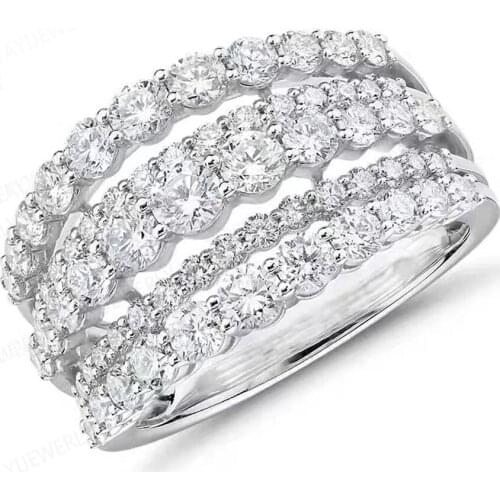 YaYI Jewelry Fashion Princess Setting Cut Prong White Cubic Zirconia Silver Color Engagement Wedding Party Leaves Gift Rings