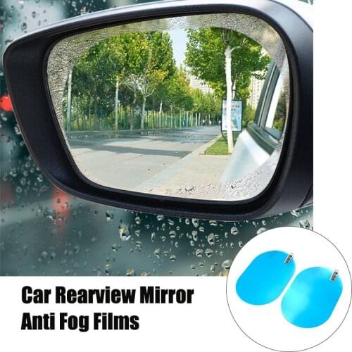 2Pcs Car Rearview Mirror Anti Water Film For Phaeton Phideon Variant Touran Beetle T-Cross T-Roc Atlas Amarok Tarok MOIA CARAVEL
