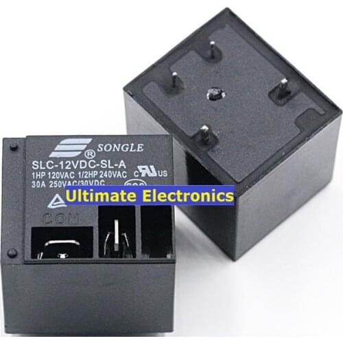 5pcs SLC-05VDC-SL-A SLC-12VDC-SL-A Group normornal open 4 feet 30A T91