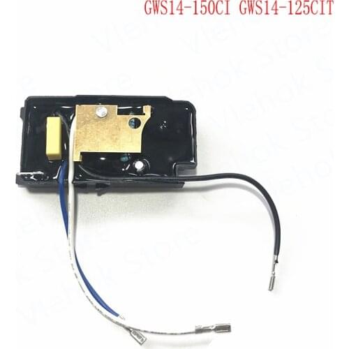 AC220-240V Speed governor replace for BOSCH GWS14-150CI GWS14-125CIT 150 Angle grinder soft start switch Power Tool Accessories