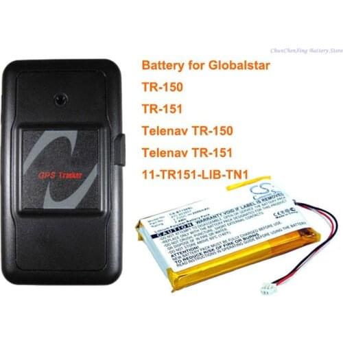 Cameron Sino 2000mAh Battery ATL903857 for Globalsat TR-150, TR-151