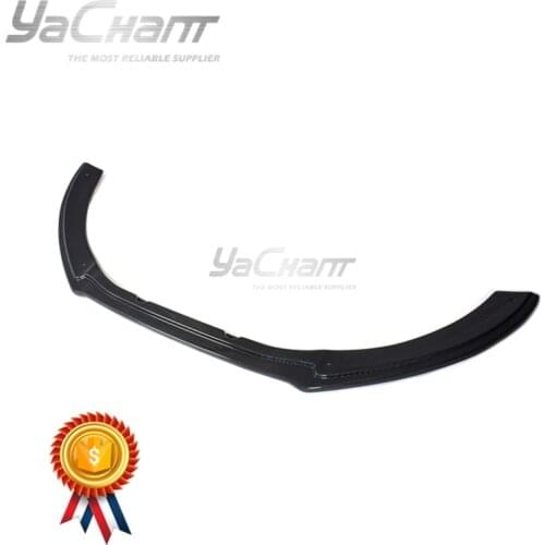 Car-Styling Carbon Fiber Front Lip Fit For 2015-2017 RS6 C7 Maxton V2 Style Front Lip