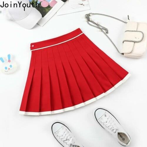 JoinYouth Women's Pleated Skirts