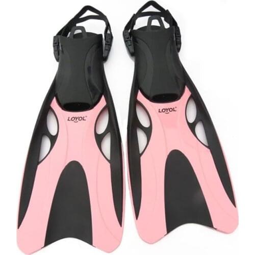 Adults Swimming Fins Silicone Adjustable Scuba Shoes Long Submersible Diving Flippers Professional Snorkeling Feet Monofin