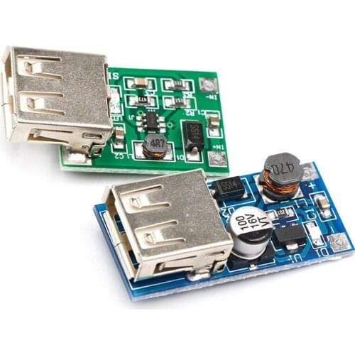 Module USB Battery Boost Power Supply Output Charger 600MA Adjustable DC-DC 5V Step Down Buck Converter 12/24V