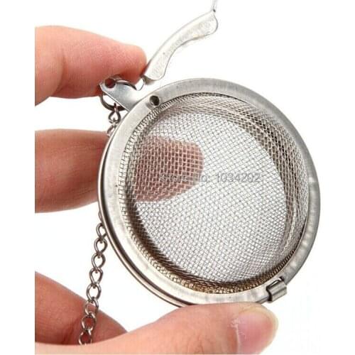 New Arrival Tea Infuser 300PCS 304Stainless Steel Tea Pot Infuser Sphere Mesh Tea Strainer Ball 4.5cm FREE SHIPPING