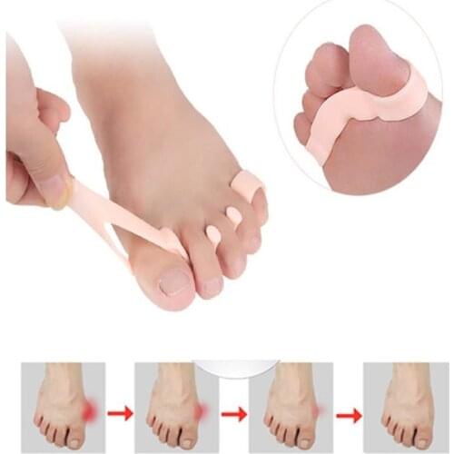 Adjuster Bone Foot Care Sock Hallux Valgus Bow Leg Pedicure Orthopedic Bunion Corrector Toe Separator PU Thumb Feet Straightener