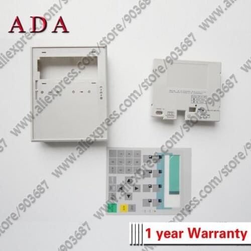 Front Cover and Back Case Plastic Housing for 6AV3607-1JC30-0AX2 6AV3 607-1JC30-0AX2 OP7 Covers Cases Shell + Membrane Keypad