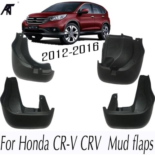 Mud Flap For Honda CR-V CRV 2012-2016 Mudflaps Splash Guards Front Rear Mud Flap Set Molded Mud Flaps Mudguards Fender 13-15
