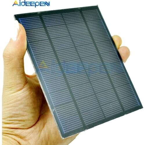 Solar Panel 0.05W 0.6W 1W 1.5W Mini Solar Power System DIY for Solar Cells Battery Cell Phone Charger 0.5V 6V 9V Home Lighting