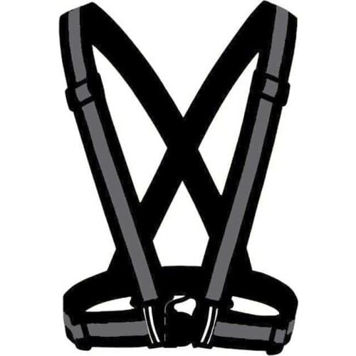 Reflective Fluorescent Running Harness Men Women Safety Vest Sport Outdoor Night Accessories Warning Vest Bike Lighting Vests