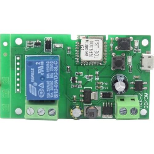 DC 5V 7V-24V Click The Self-Locking Module Smart Wifi Relay Alexa Remote Wireless Google Timer Home Controler Switch