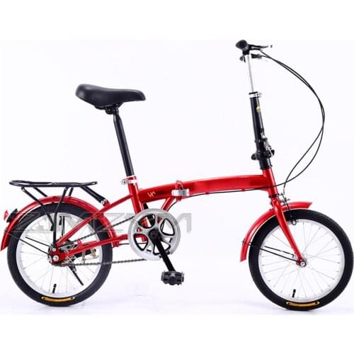 Brand New Folding Bicycle 16" for Girl Women Portable Bike Outdoor Subway Transit Vehicles Child Student Foldable Bicicleta