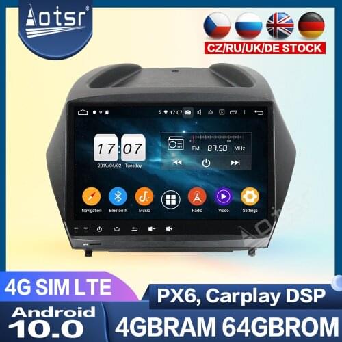 4G LTE For Hyundai IX35 Android Multimedia Player PX6 Radio Tape Recorder Car DVD Player GPS Navigation Auto Stereo Head Unit 2K