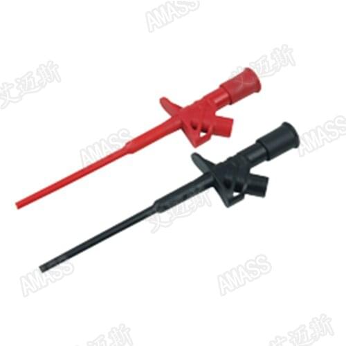 Amass Professional all insulation fast test clamp test hook flexible probe differential pressure test hook 4mm sock AYG00031