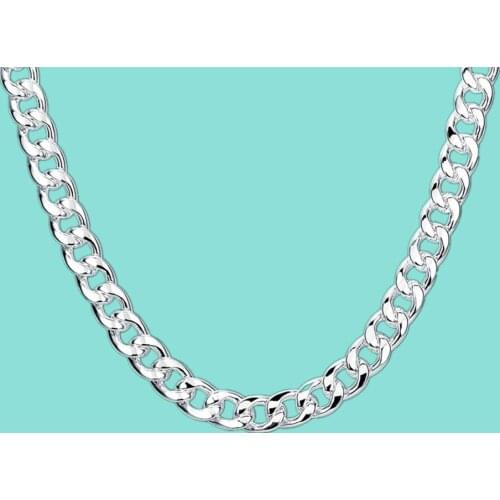 925 Sterling Silver Smooth Matte Beads Necklace For Women Multi-line Chain Fashion Accessories Wedding Engagement Jewelry