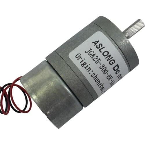 JGA25-300 gear motor micro motor DC gear motor 1.5V-9V 7.5RPM-1704RPM LF1