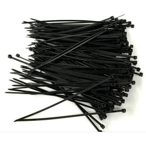 1000pcs 3*60 Self-Locking Nylon Cable Ties Plastic Cable Tie Size 1.8*60mm Wiring Accessories