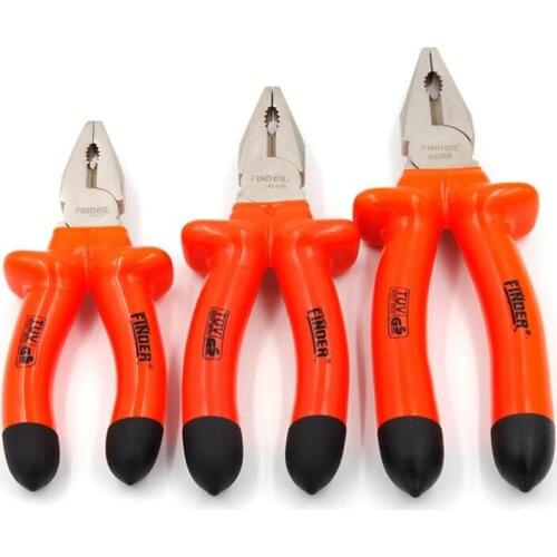 6''/157mm Cutting Pliers Insulated Diagonal Wire Cutters Handle Electrician Tools