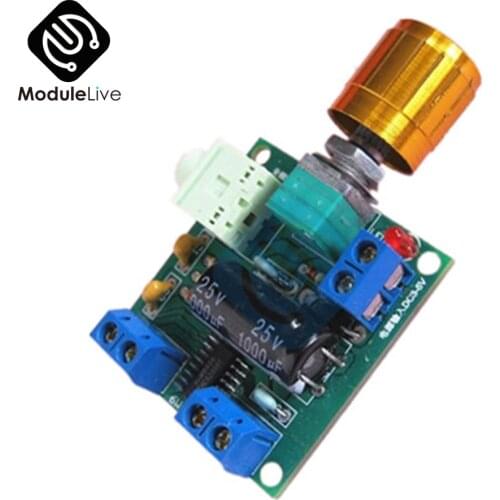 6W + 6W PAM8406 Audio Stereo Amp Amplifier Board Module Digital Class 2 Channel 2-CH DC 3V-5V Board