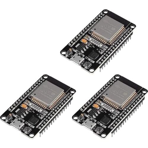 3PCS ESP32 Development Board ESP-32S Microcontroller Processor Integrated Chip CP2102 WiFi NodeMCU-32S ESP-WROOM-32