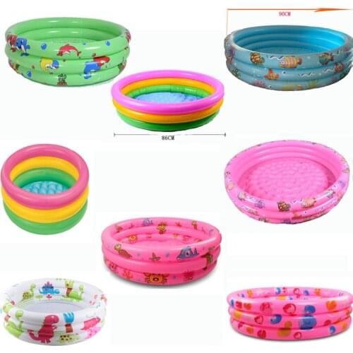 Rainbow Baby Inflatable Round Swimming Pool for 0-3 Years Old PVC Float Accessories Kids Pscina Para Piscine Gonflable Alberca