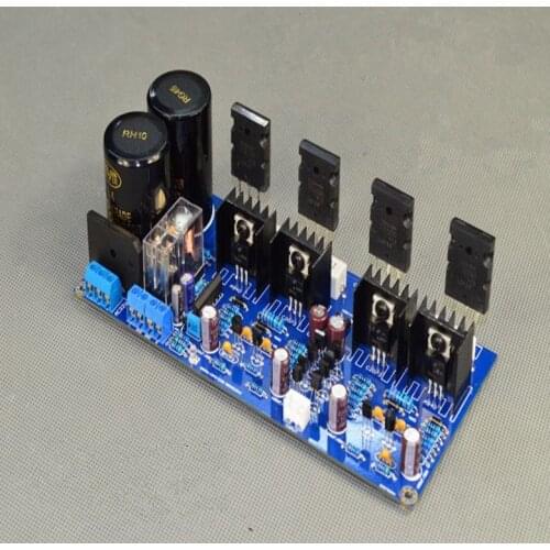V20 dual AC30V 125W + 125W imported 1943/5200 tube Omron relay AB class high power HIFI fever amplifier board