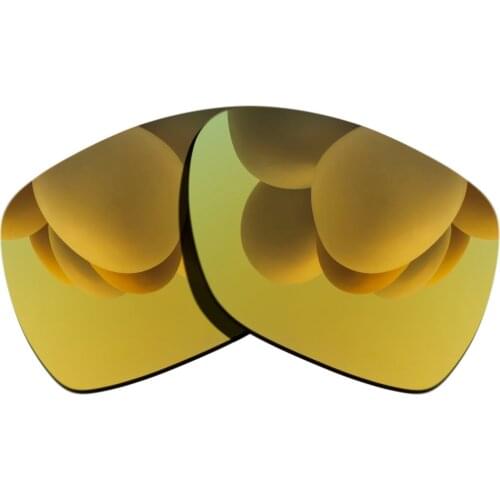 Polarized Sunglasses Replacement Lenses for-Deviation Frame - Yellow Golden