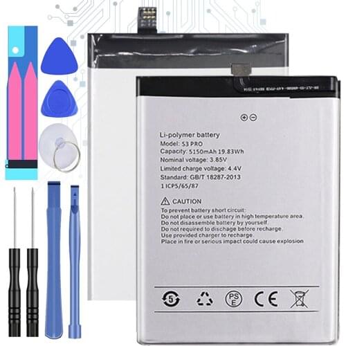 5150mAh Replacement Battery For UMI Umidigi F1/ F1 Play/ S3 Pro /S3Pro / F1Play Mobile Phone Batteries