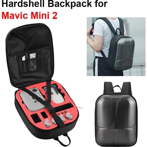 DJI Mavic Min 2 RC Quadcopter Hardshell Storage Backpack for Waterproof Carrying Case Portable Drone Bag Box Protect Accessories