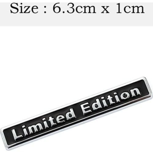 Car Stickers LIMITED EDITION Emblem Badge Decal For Toyota Corolla E150 Chr Aygo Yaris Avensis T25 T27 Subaru Impreza Forester