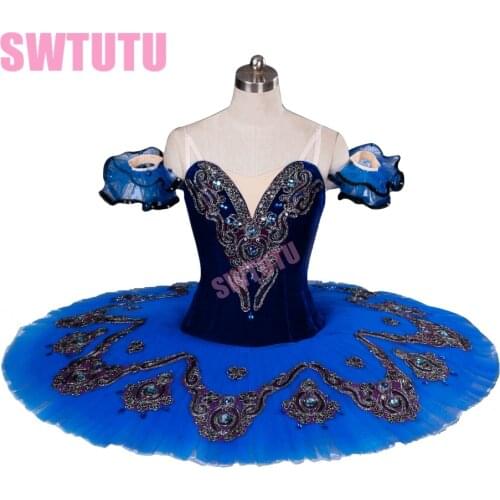 Blue swan lake ballet costumes,red adult ballerina costumes classical ballet tutus,girls professional ballet tutu BT8992