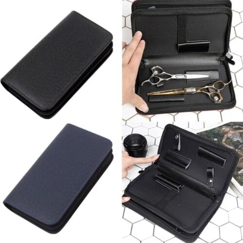 Professional Salon Hair Cutting Case Organizer Scissors Comb Barber Thinning Shears Hairdressing Too Case Storage Bag