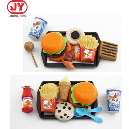 Children Kitchen Toys DIY Cutting Fruit Vegetable Plastic Drink Food Pretend Play Early Education Toys For kids Girl gift