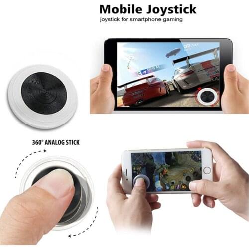 For Android Phones Arcade Games Controller Touch Joystick Mini Ultra-thin Touch Screen Mobile Phone Joystick For IOS Phones
