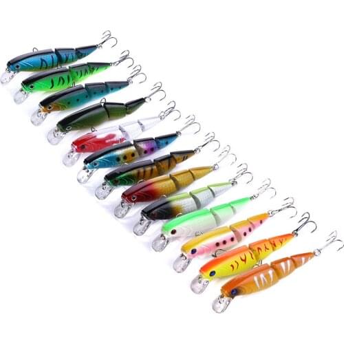 Multi section fishing lure Swimbait Hard Bait 10.5cm/14g Minnow lure bait Bionic bait Fishing gear Fishing Accessories fake bait