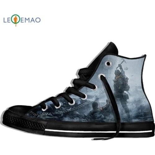 Custom Logo Image Printing Sneakers Shoes Rainbow Six Canvas For Men And Canvas Breathable Walking Flat Zapatos De Mujer Outdoor
