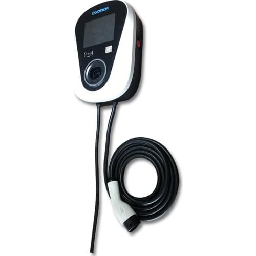 32A Wall Mount Charging Station Wallbox charger 32A Plug and charge with Type 2 EV connector