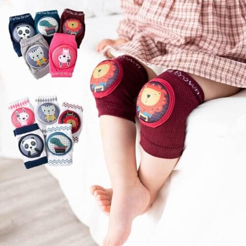 Non Slip Baby Leg Warmers Summer Mesh Thin Section Knee Pads Infant Crawling Protective Gear Boy Girls Kneepad Safety Protection
